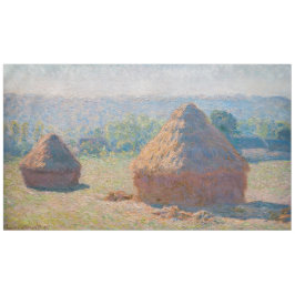Claude Monet - Haystacks, einde zomer Tafelkleed