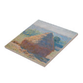 Claude Monet - Haystacks, einde zomer Tegeltje (Zijkant)