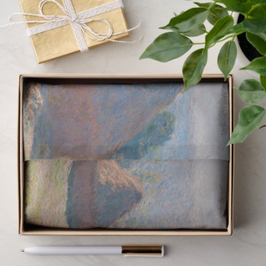 Claude Monet - Haystacks, einde zomer Tissuepapier (Geschenk)