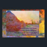 Claude Monet Haystacks Poster<br><div class="desc">Claude Monet Haystacks Poster</div>