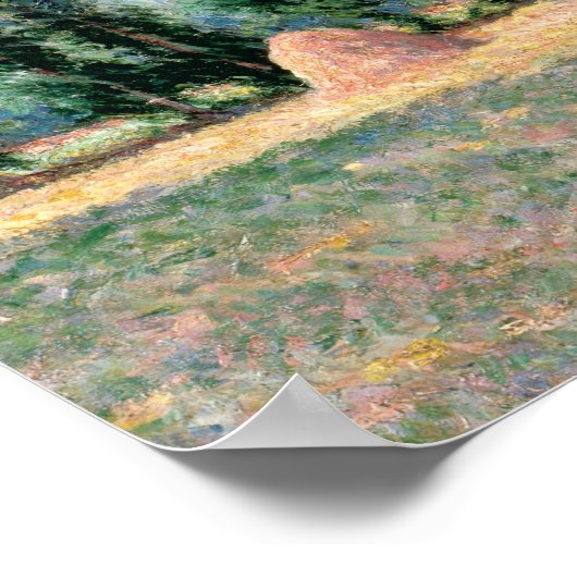 Claude Monet - Haystacks Poster (Hoek)