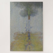 Claude Monet Herfst op de Seine Legpuzzel (Verticaal)