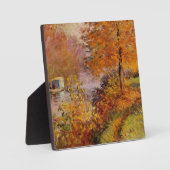 Claude Monet, Het Atelierboot, Fotoplaat (Voorkant)