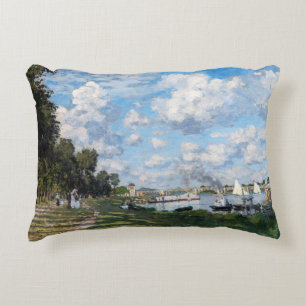 Claude Monet - Het bassin in Argenteuil Accent Kussen