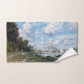Claude Monet - Het bekken in Argenteuil Bad Handdoek (Handdoek)