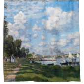 Claude Monet - Het bekken in Argenteuil Douchegordijn (Voorkant)