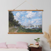 Claude Monet - Het bekken in Argenteuil Hangend Wandkleed (Slaapkamer)