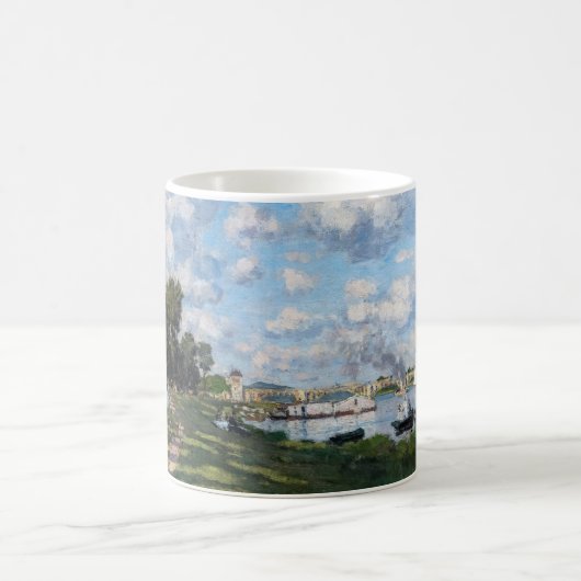 Claude Monet - Het bekken in Argenteuil Koffiemok (Center)