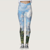 Claude Monet - Het bekken in Argenteuil Leggings (Voorkant)