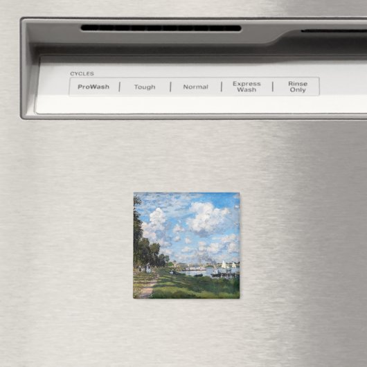 Claude Monet - Het bekken in Argenteuil Magneet (Insitu (Vaatwasser))