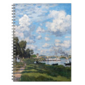Claude Monet - Het bekken in Argenteuil Notitieboek (Voorkant)