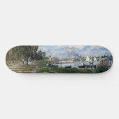 Claude Monet - Het bekken in Argenteuil Persoonlijk Skateboard (Horizontaal)