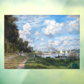 Claude Monet - Het bekken in Argenteuil Raamsticker (Vel 3)