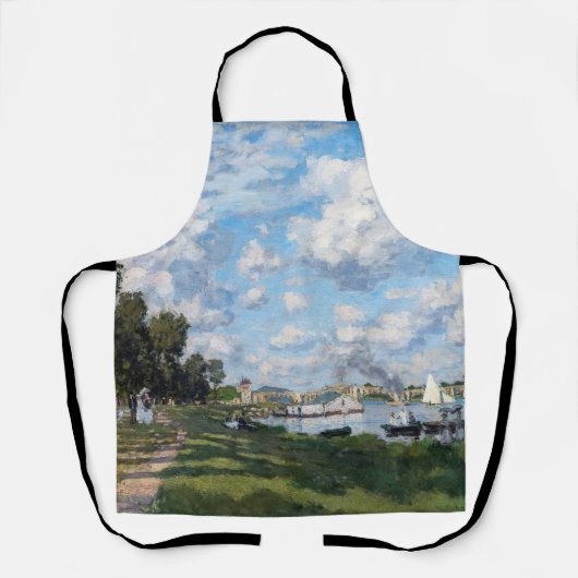 Claude Monet - Het bekken in Argenteuil Schort (Voorkant)