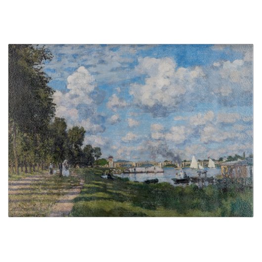 Claude Monet - Het bekken in Argenteuil Snijplank (Voorkant)
