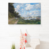 Claude Monet - Het bekken in Argenteuil Spandoek (Insitu)