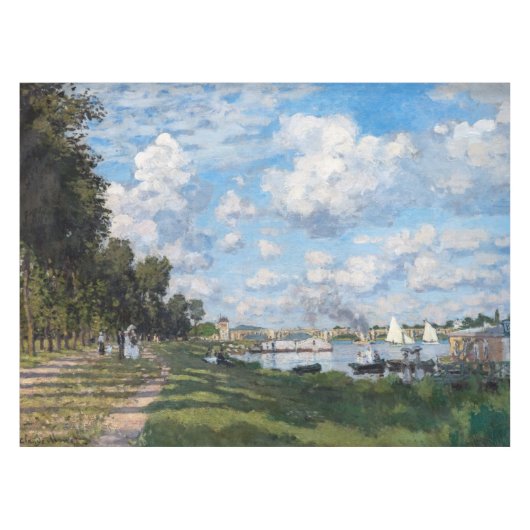 Claude Monet - Het bekken in Argenteuil Tafelkleed (Voorkant (Horizontaal))