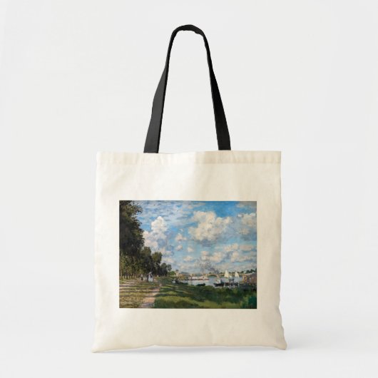 Claude Monet - Het bekken in Argenteuil Tote Bag (Voorkant)