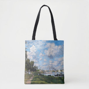 Claude Monet - Het bekken in Argenteuil Tote Bag