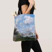 Claude Monet - Het bekken in Argenteuil Tote Bag (Dichtbij)
