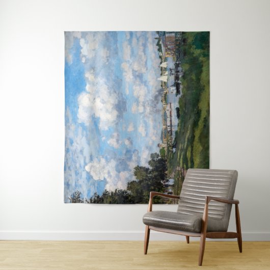 Claude Monet - Het bekken in Argenteuil Wandkleed (In situ)