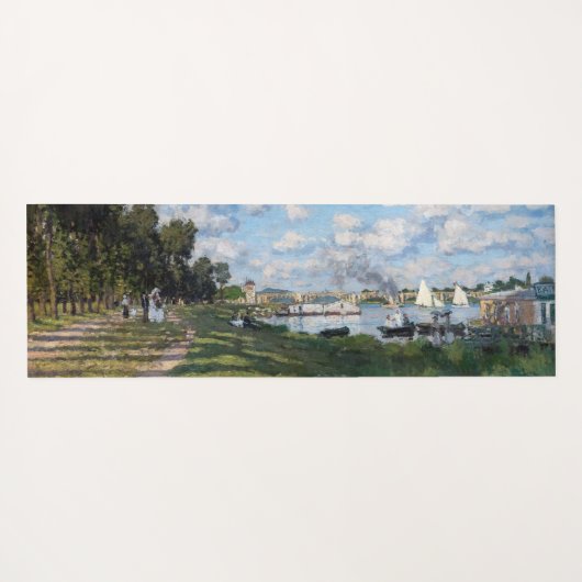 Claude Monet - Het bekken in Argenteuil Yogamat (Achterkant (horizontaal))