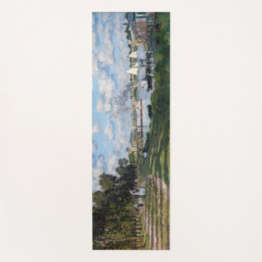Claude Monet - Het bekken in Argenteuil Yogamat (Voorkant)