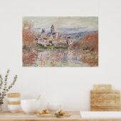 Claude Monet | Het dorp Vetheuil, c.1881 Poster (Keuken)