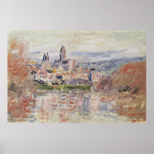 Claude Monet   Het dorp Vetheuil, c.1881 Poster