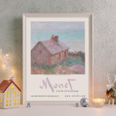 Claude Monet Het Douanehuis in Varengeville Art Poster
