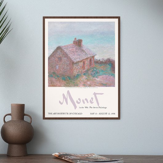 Claude Monet Het Douanehuis in Varengeville Art Poster