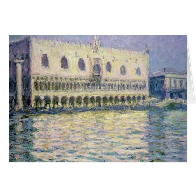 Claude Monet | Het Ducal Palace, Venetië, 1908 (Voorkant Horizontaal)