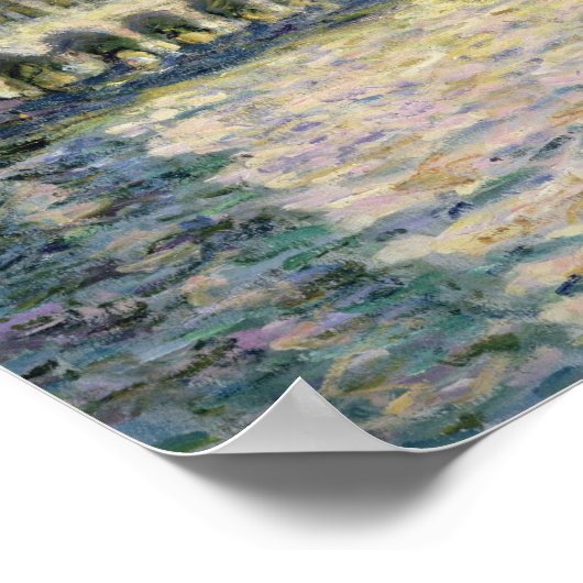 Claude Monet | Het Ducal Palace, Venetië, 1908 Poster (Hoek)