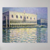 Claude Monet | Het Ducal Palace, Venetië, 1908 Poster (Voorkant)