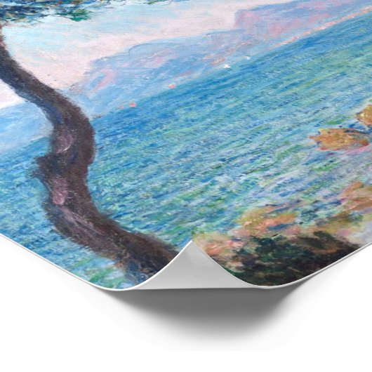 Claude Monet - Het Esterelgebergte Poster (Hoek)