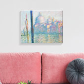 Claude Monet - Het Grote Kanaal Canvas Afdruk (Insitu (Woonkamer))