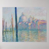 Claude Monet - Het Grote Kanaal Poster (Voorkant)