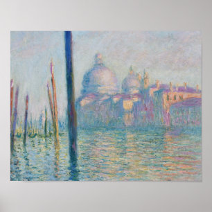 Claude Monet - Het Grote Kanaal Poster