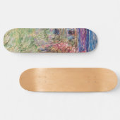 Claude Monet Het Huis Onder de Rozen GalleryHD Persoonlijk Skateboard (Horizontaal)