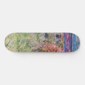 Claude Monet Het Huis Onder de Rozen GalleryHD Persoonlijk Skateboard (Horizontaal)