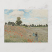 Claude Monet Het Klaprozenveld bij Argenteuil Briefkaart (Voorkant)