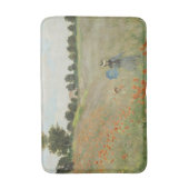 Claude Monet Het klaprozenveld bij Argenteuil Kuns Badmat (Voorkant Verticaal)