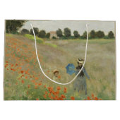 Claude Monet Het klaprozenveld bij Argenteuil Kuns Groot Cadeauzakje (Achterkant)