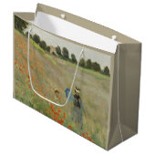Claude Monet Het klaprozenveld bij Argenteuil Kuns Groot Cadeauzakje (Voorkant Gekanteld)