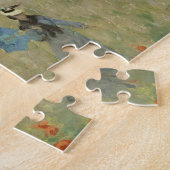 Claude Monet Het klaprozenveld bij Argenteuil Kuns Legpuzzel (Zijkant)