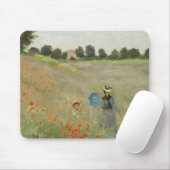 Claude Monet Het klaprozenveld bij Argenteuil Kuns Muismat (Met muis)