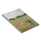 Claude Monet Het klaprozenveld bij Argenteuil Kuns Notitieboek (Rechterzijde)