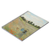 Claude Monet Het klaprozenveld bij Argenteuil Kuns Notitieboek (Linkerzijde)