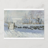 Claude Monet - Het Magpie Classic schilderij Briefkaart (Voorkant)
