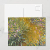 Claude Monet | Het pad door de IRIES Briefkaart (Voorkant / Achterkant)